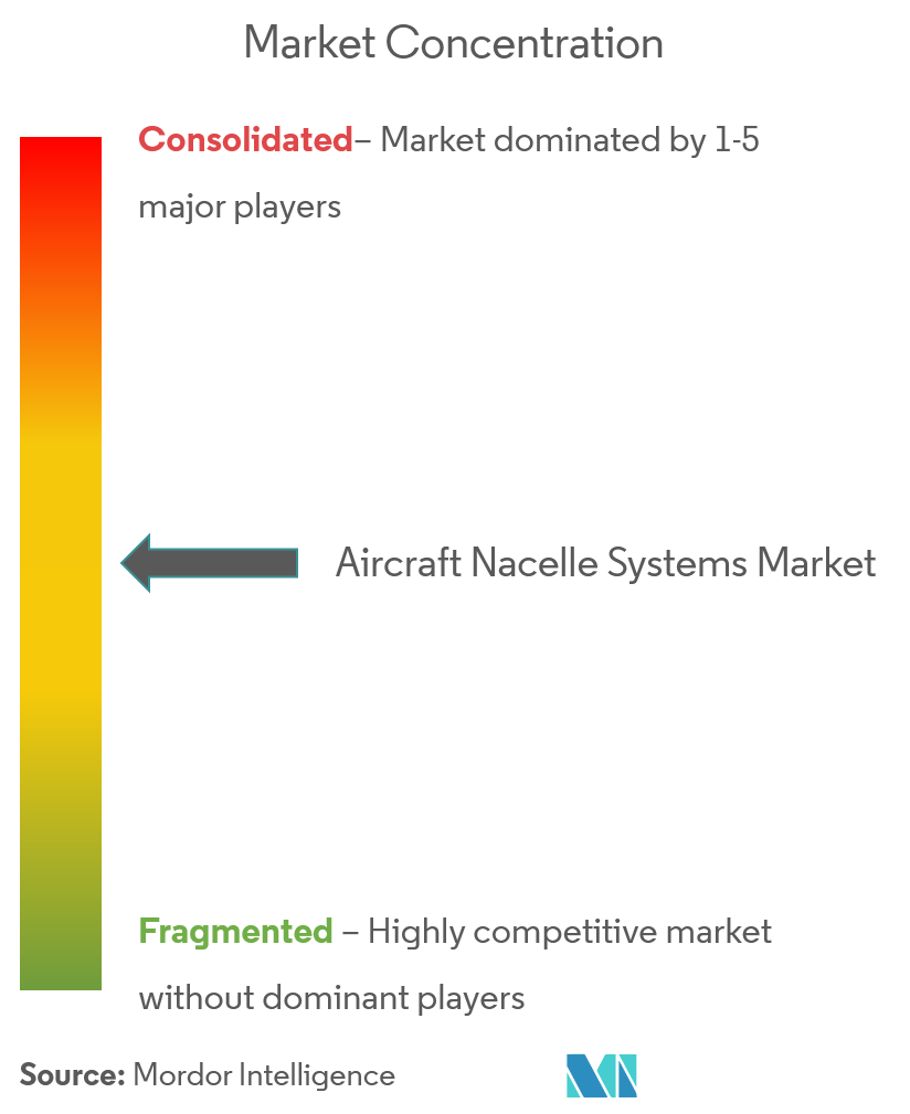 Aircraft Nacelle Systems Market Concentration